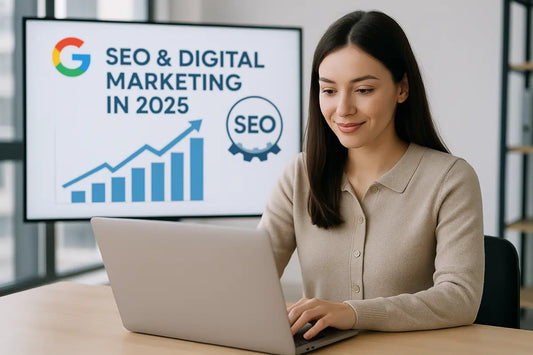 SEO & Digital Marketing in 2025: The Beginner’s Guide to Growing Online the Smart Way