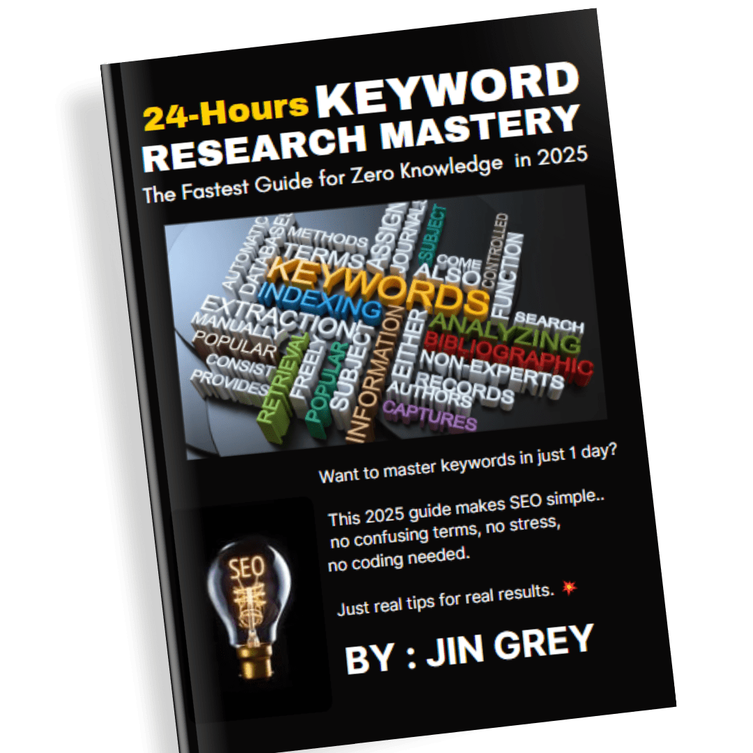 24 - Hours Keyword Research Mastery - Jin Grey