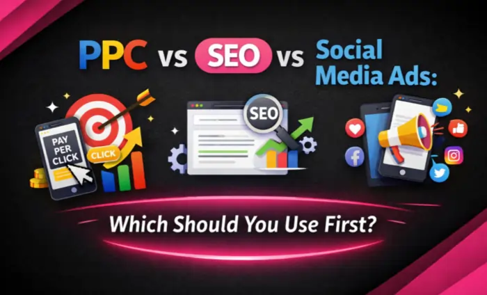 ppc vs seo vs social media ads