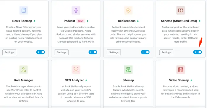 Turn On the Right Advanced Modules