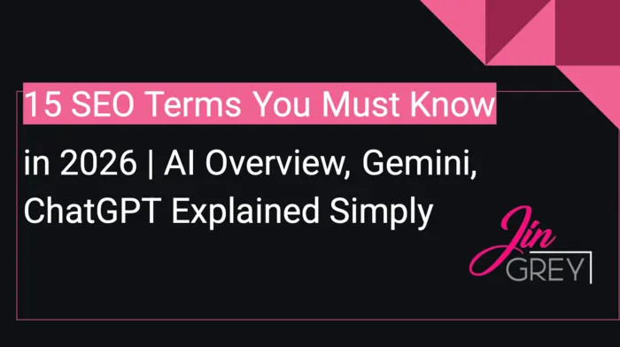 15 SEO Terms