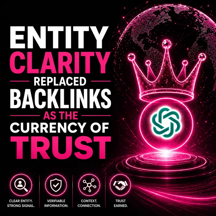 Entity Clarity Replaced Backlinks as the Currency of Trust