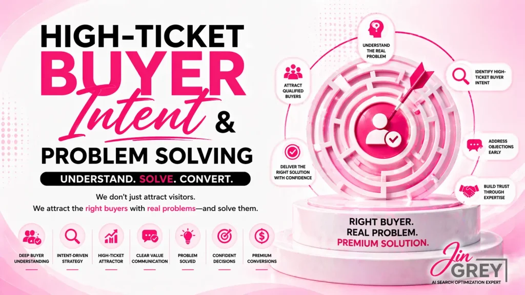 High-Ticket Buyer Intent & Problem Solving