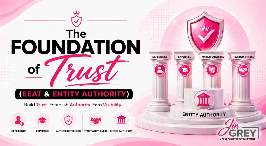 The Foundation of Trust (EEAT & Entity Authority)