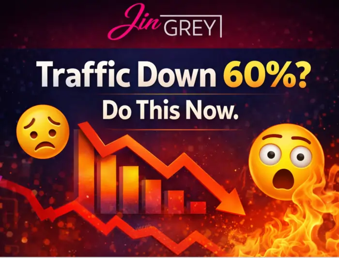 traffic dropped