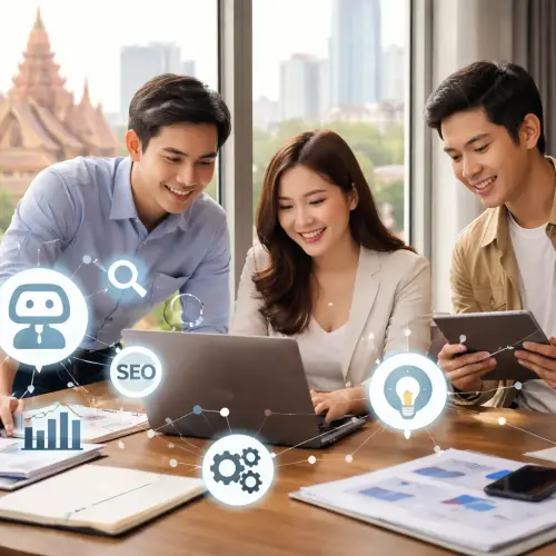 ChatGPT Marketing Agency Cambodia, Affordable AI marketing Cambodia, AI solutions for businesses Cambodia