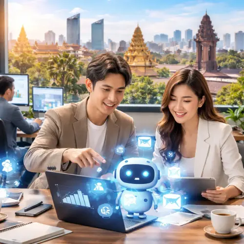 ChatGPT Marketing Services in Cambodia, Cambodia AI marketing agency, AI digital marketing Cambodia