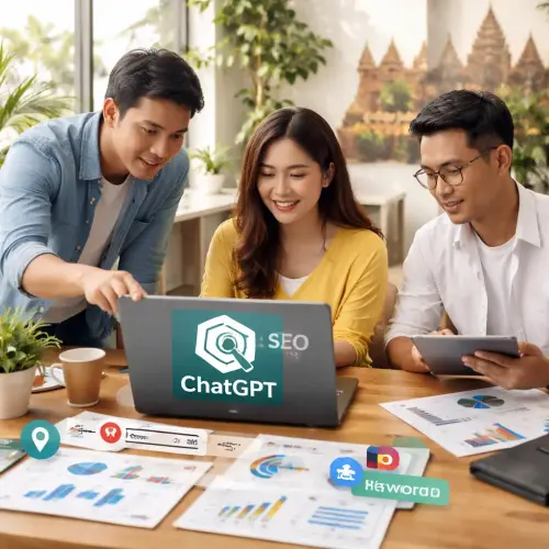 How Cambodian Marketers Use ChatGPT for Smarter SEO Strategies, ChatGPT SEO Cambodia, smarter SEO strategies Cambodia