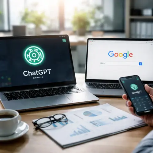 Is ChatGPT Killing Google Search, AI vs Google Search, ChatGPT replacing search engines
