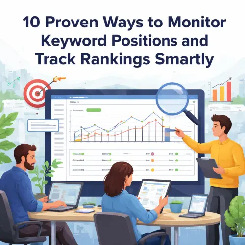 monitor keyword positions