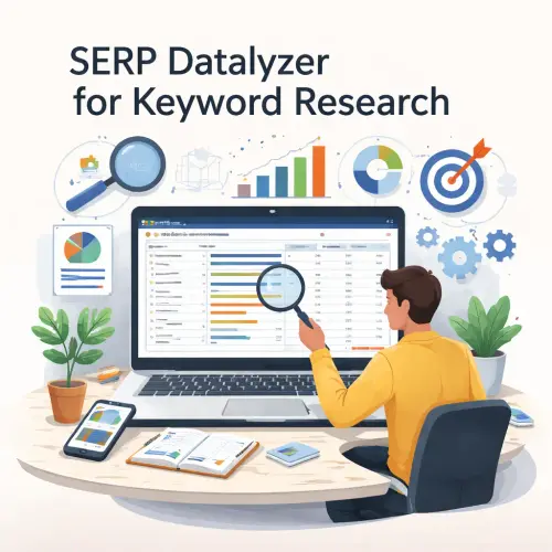 SERP Datalyzer keyword research