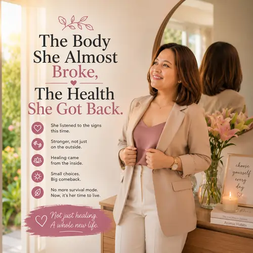 The Body She Almost Broke, The Health She Got Back