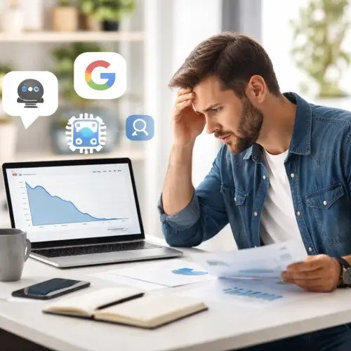 Why Some Websites Are Losing Traffic Because of AI, Why are some websites losing traffic because of AI?, How is AI affecting website traffic in 2025?