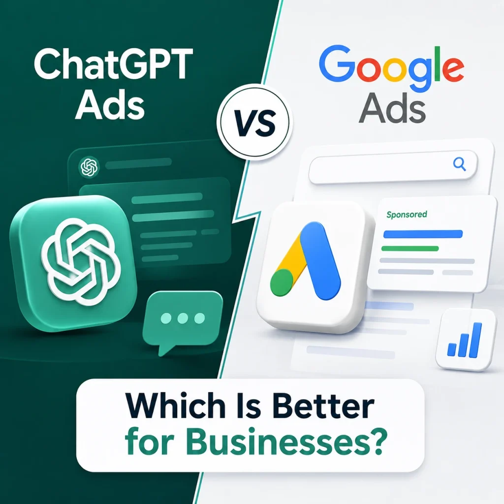 chatgpt ads vs google ads