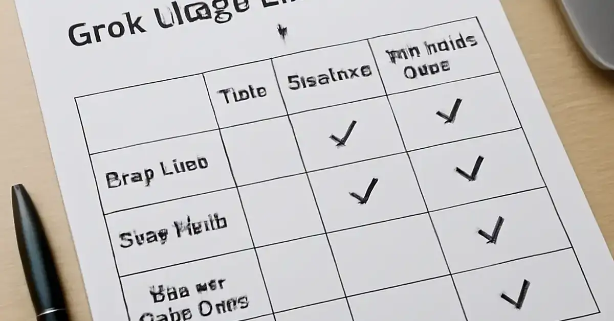 Grok Usage Limits Guide