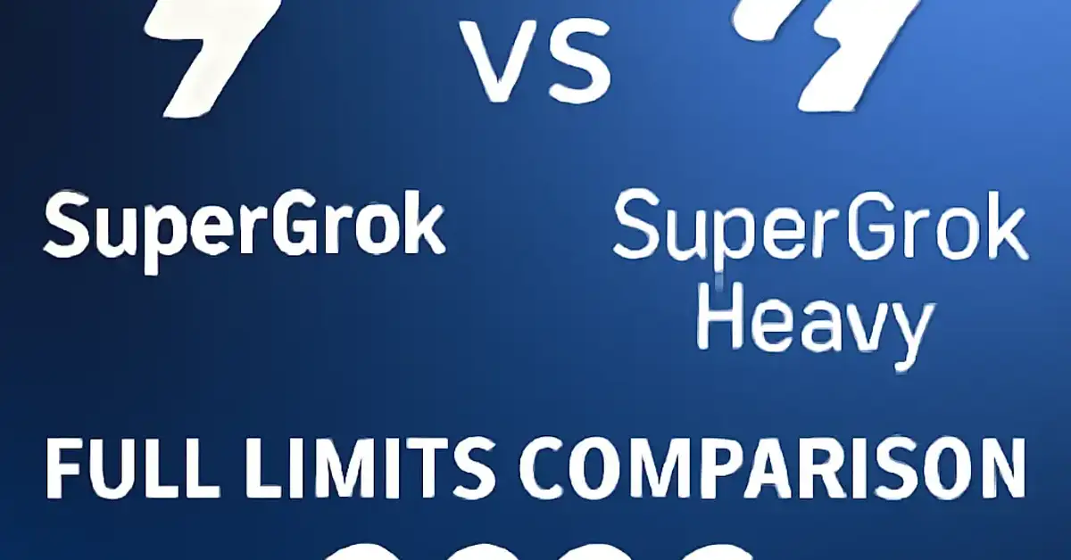 SuperGrok vs SuperGrok Heavy