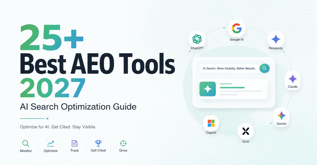 25 Best AEO Tools 2027-2