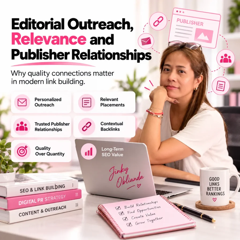 Editorial Outreach, Relevance and Publisher Relationships
