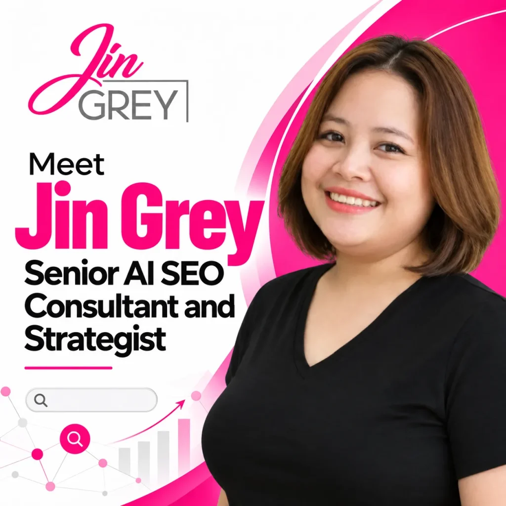 Meet Jin Grey: Senior AI SEO Consultant and Strategist
